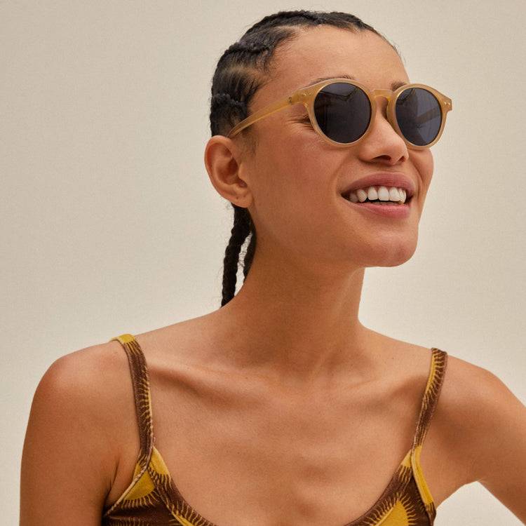 Pilgrim KYRIE Sonnenbrille Hellbraun/Gold Cyber Monday