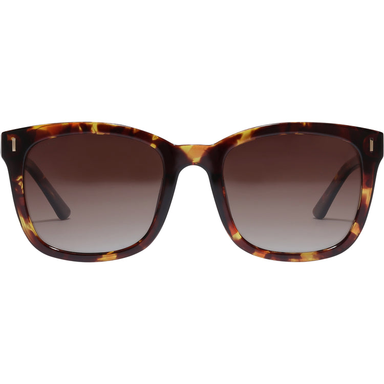Pilgrim KATYA Recycelte Sonnenbrille Schildpatt-Braun/Gold Lagerräumung