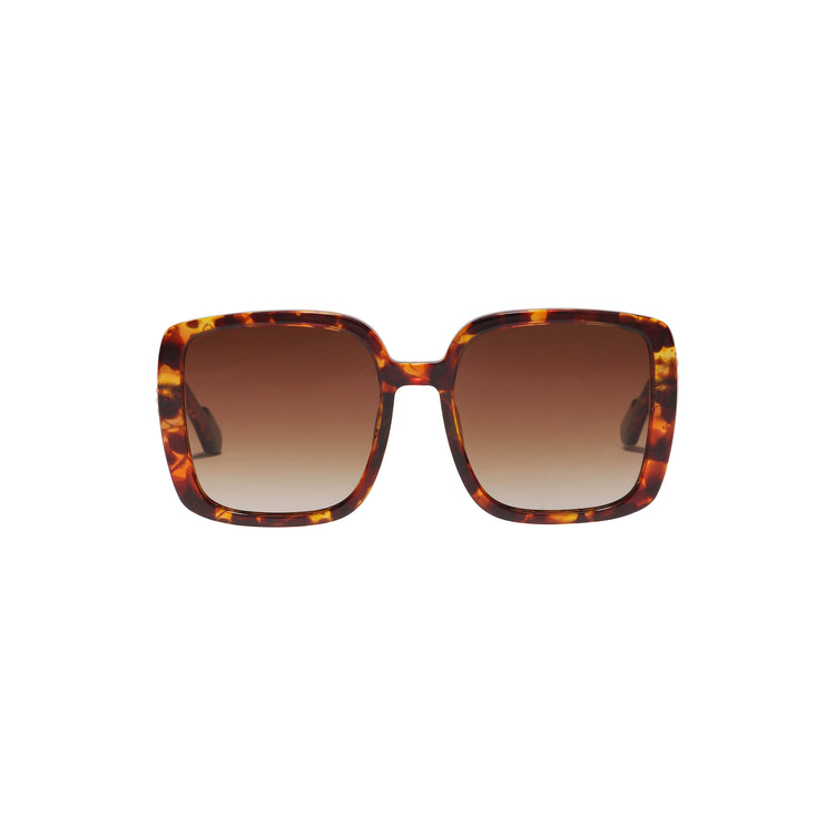Pilgrim ALIET Sonnenbrille Schildpatt-Braun/Gold Zeitlich begrenztes Angebot