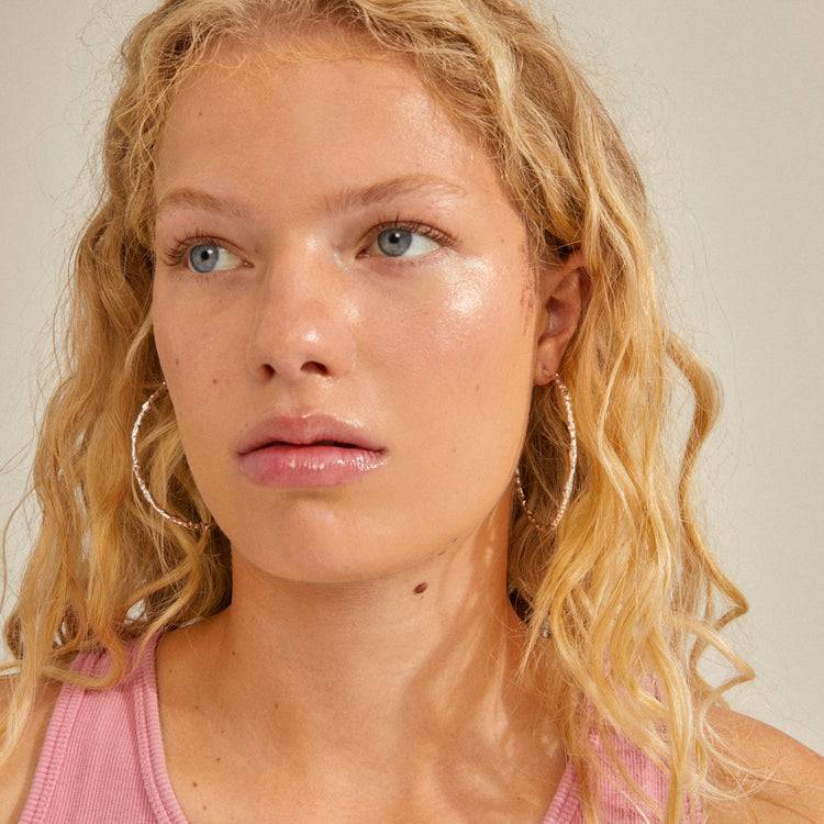 Pilgrim SUN recycelte Mega-Hoops versilbert JETZT KAUFEN