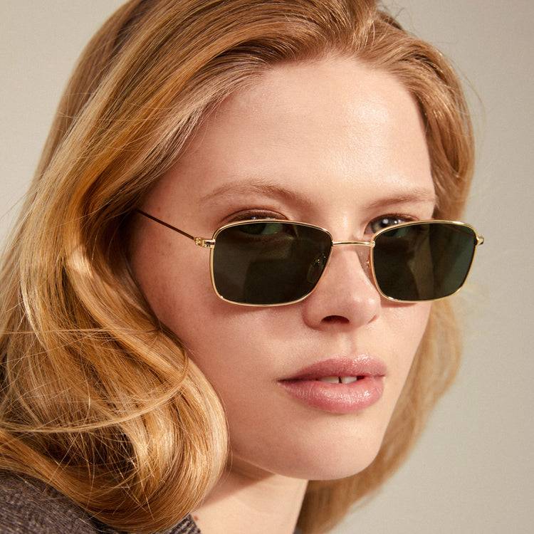 Pilgrim YEIDER Sonnenbrille Grün/Gold Online