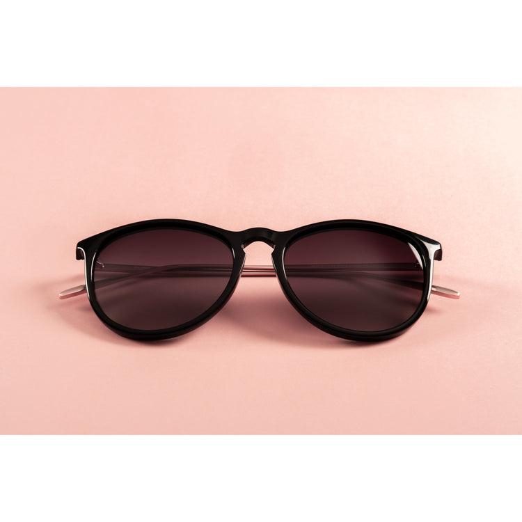 Pilgrim VANILLE Sonnenbrille Schwarz/Gold Outlet