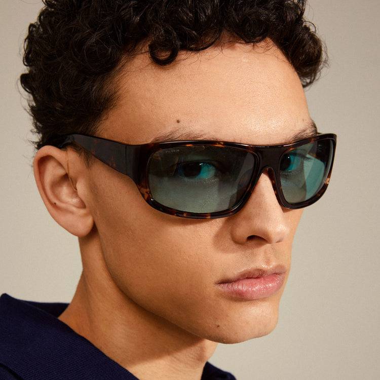 Pilgrim GERTRUD Sonnenbrille Schildpatt-Braun Fabrikverkauf