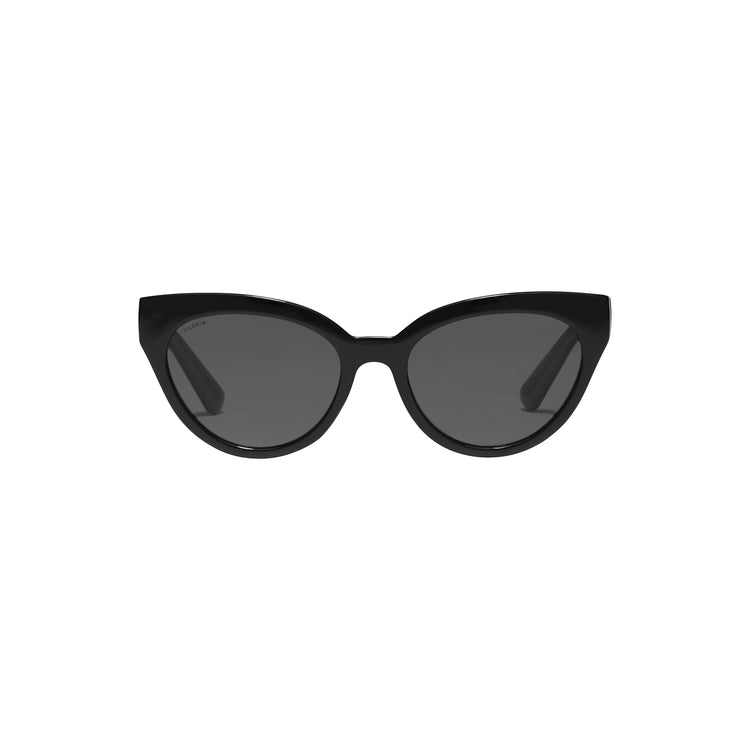 Pilgrim RAISA Recycelte Sonnenbrille Schwarz Kostenloser Versand