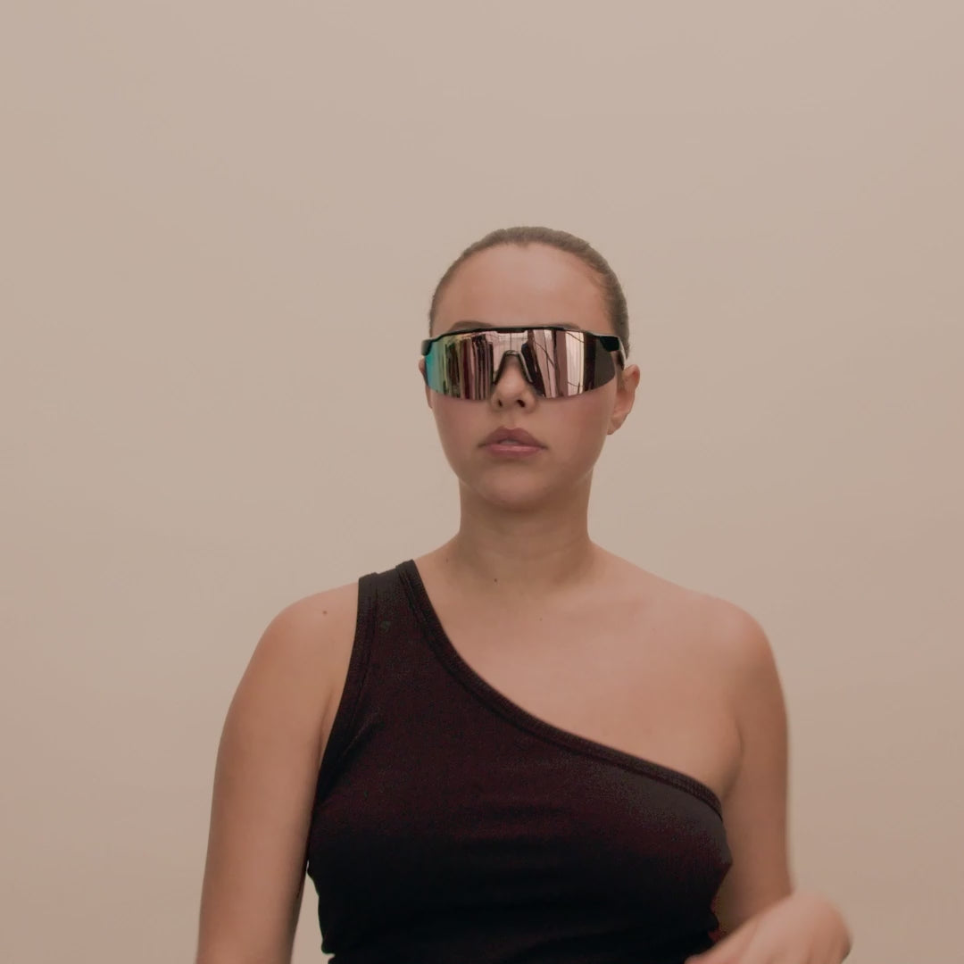 Pilgrim DEYLERT Sonnenbrille Schwarz Rabatt