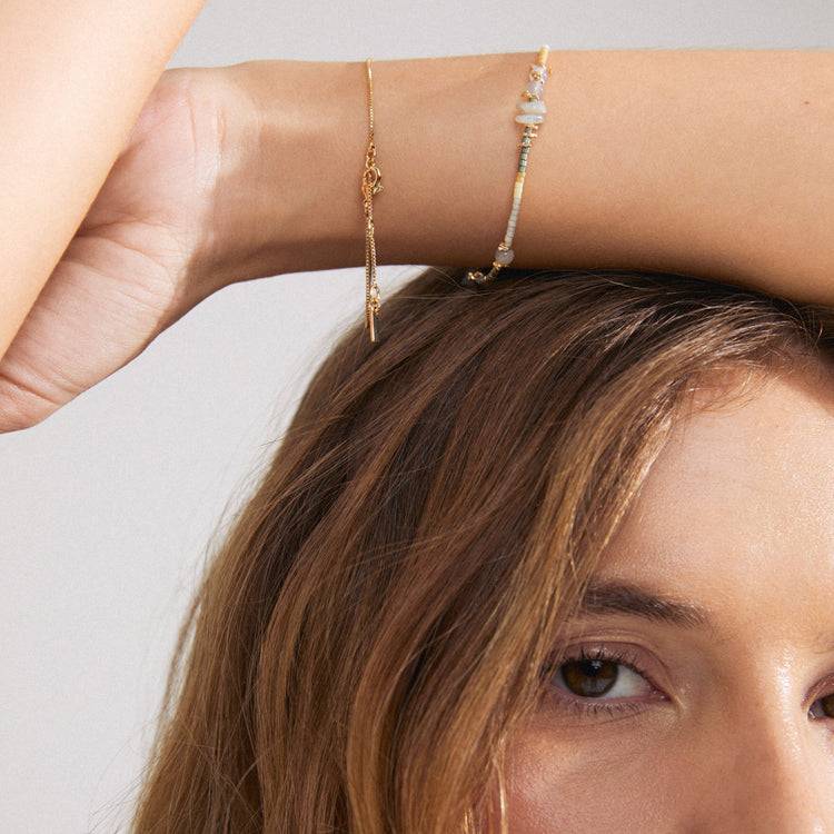 Pilgrim PIXIE Geschenkset, Armband 2-in-1-Set, vergoldet Begrenztes Angebot