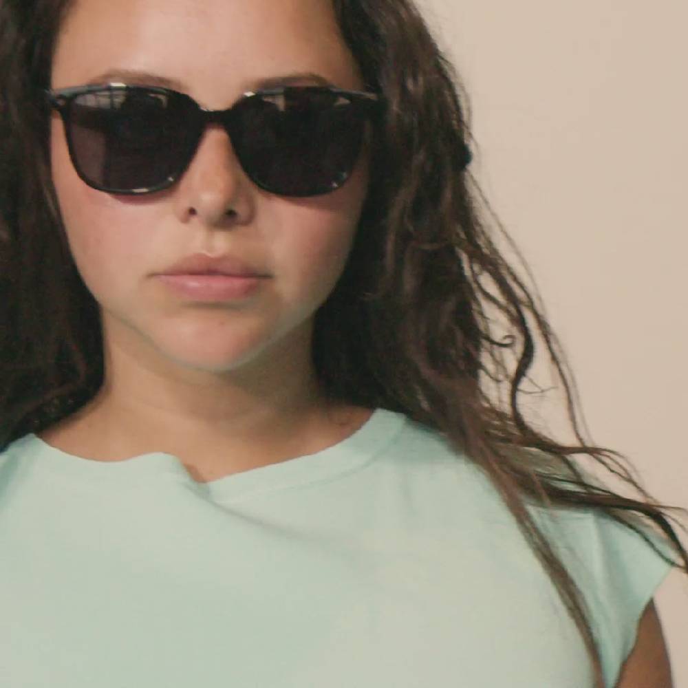 Pilgrim JAMILA recycelte Sonnenbrille in dunklem Schildpatt 50% Rabatt mit kostenlosem Versand