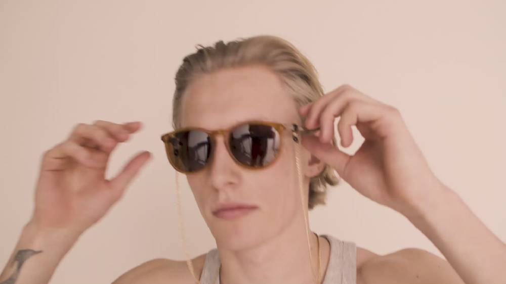 Pilgrim SAHARA Acetat Sonnenbrille hellbraun 2025