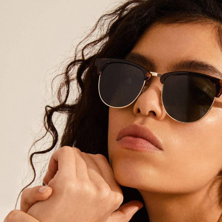 Pilgrim CHARLIE Sonnenbrille Schildpatt braun/Gold Online