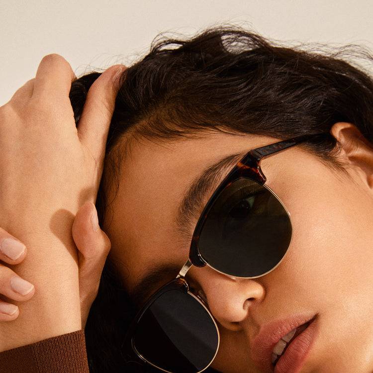 Pilgrim CHARLIE Sonnenbrille Schildpatt braun/Gold Online