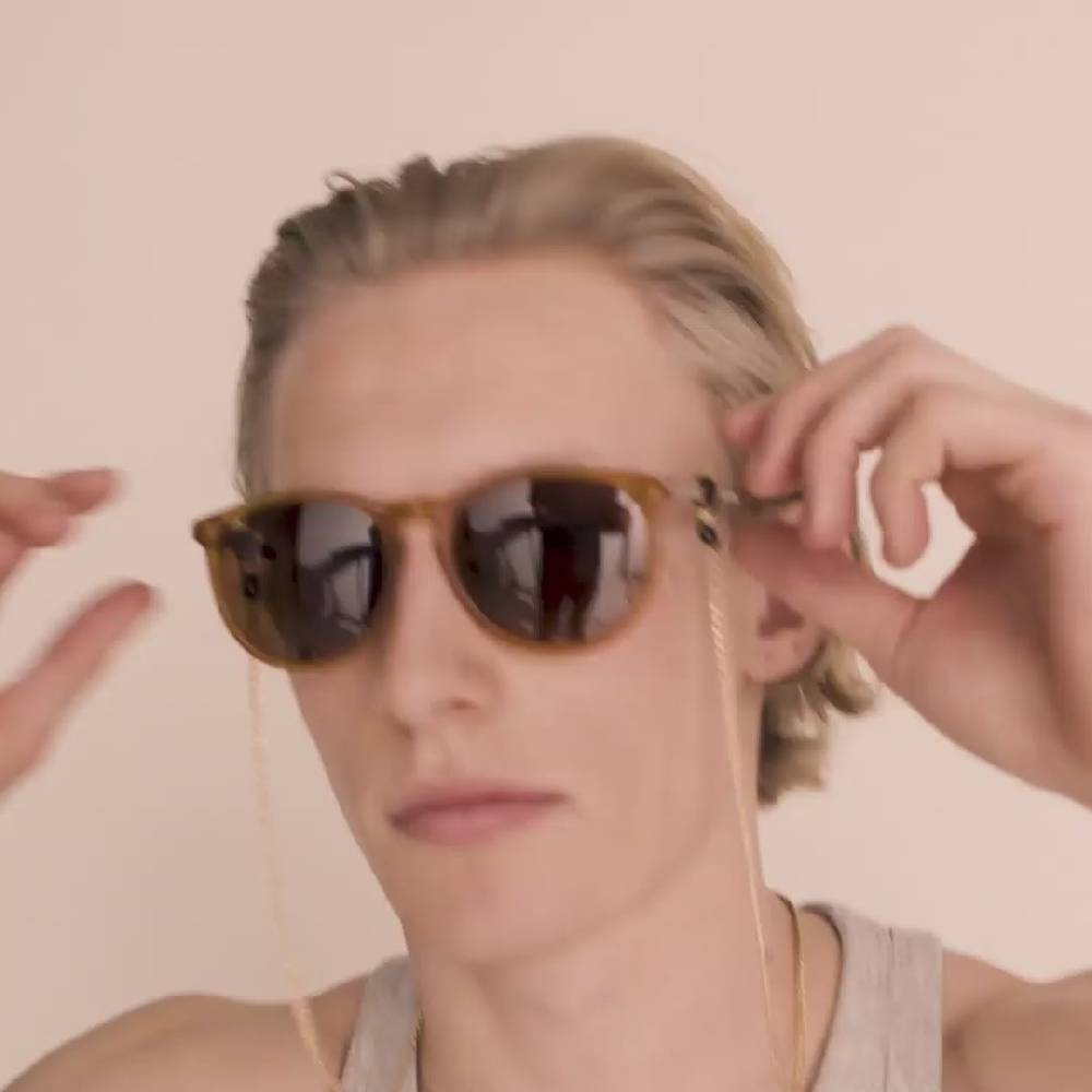 Pilgrim AJA Panzerkette für Sonnenbrille vergoldet Osterangebot