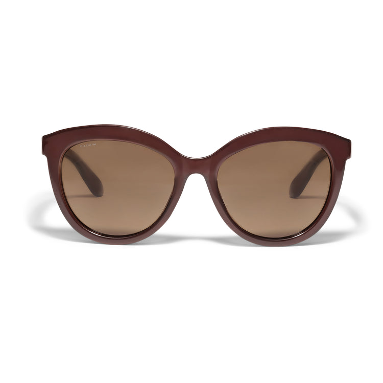Pilgrim MARLENE recycelte Cat-Eye-Sonnenbrille braun Vatertagsangebot