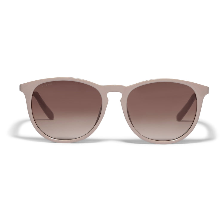 Pilgrim CAMILLA recycelte klassische Sonnenbrille hellbraun Valentinstagsangebot