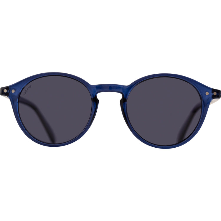 Pilgrim ROXANNE klassische runde Sonnenbrille, blau Exklusive Angebote
