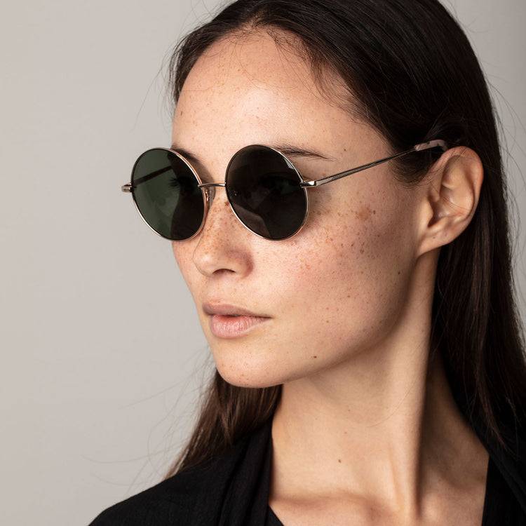 Pilgrim POLLY Sonnenbrille, Grau/Silber Räumungsverkauf
