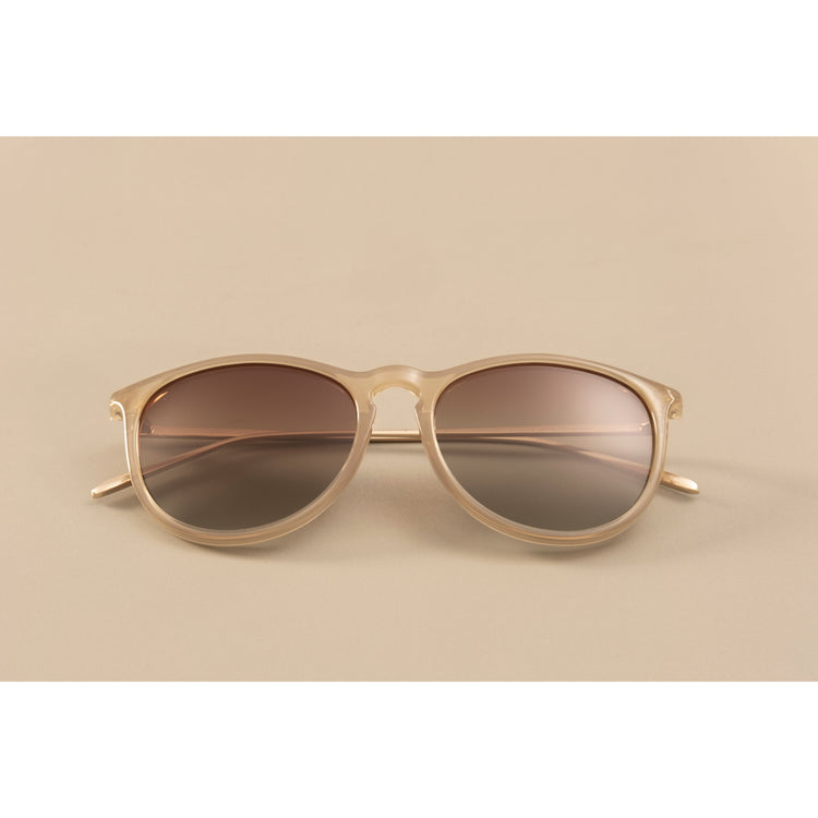 Pilgrim VANILLE Sonnenbrille hellgrau/Gold Großer Ausverkauf