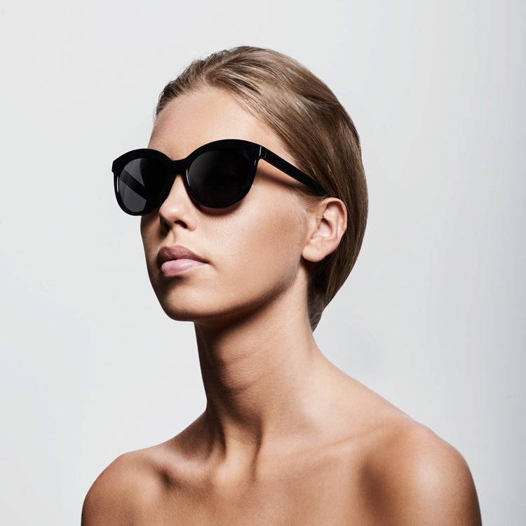Pilgrim TULIA Cat-Eye-Sonnenbrille schwarz Flash Sale