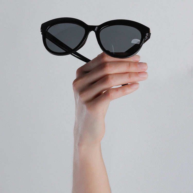 Pilgrim TULIA Cat-Eye-Sonnenbrille schwarz Flash Sale