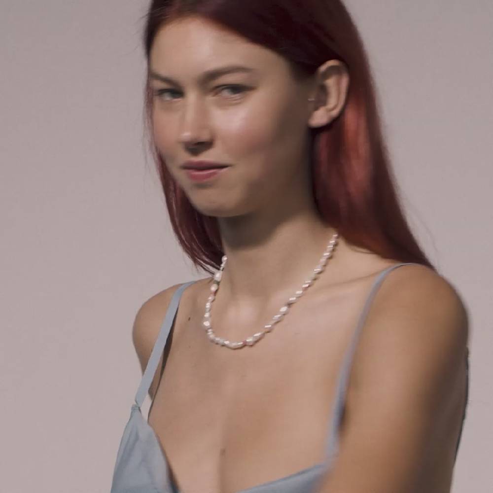 Pilgrim RAMONA freshwater pearl necklace silver-plated Kauf eins, bekomm eins gratis