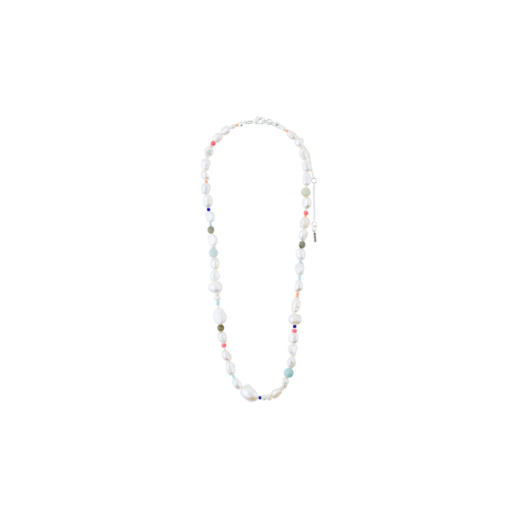Pilgrim RAMONA freshwater pearl necklace silver-plated Kauf eins, bekomm eins gratis
