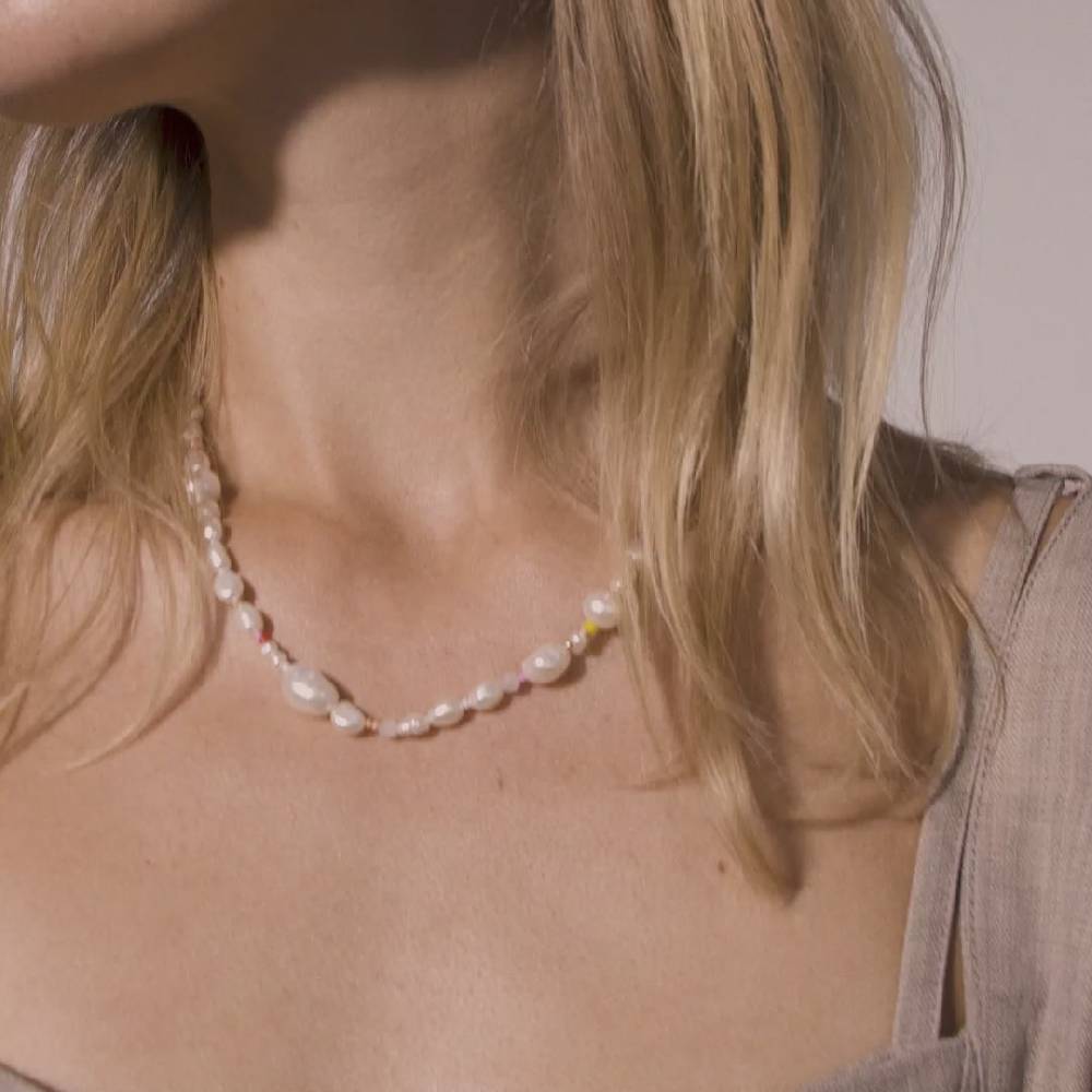 Pilgrim RAMONA freshwater pearl necklace gold-plated Tägliche Deals