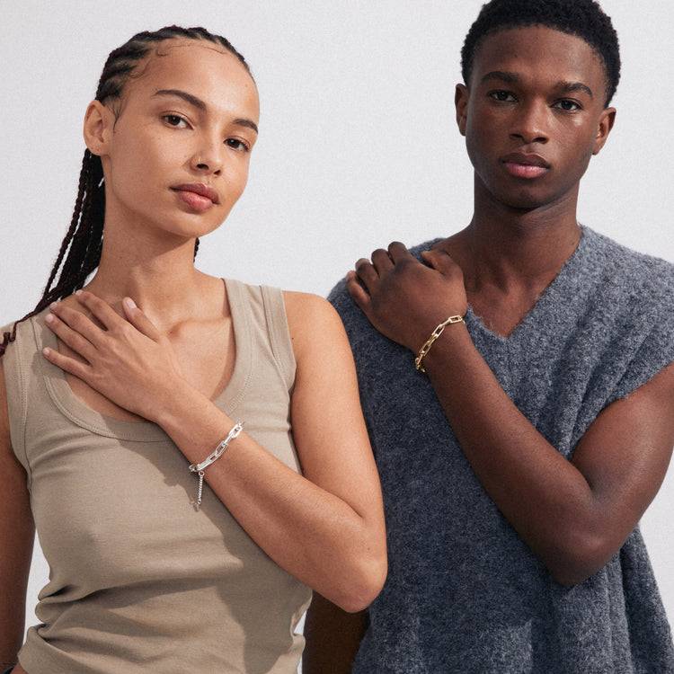 Pilgrim STAY recyceltes Armband vergoldet Sonderangebote