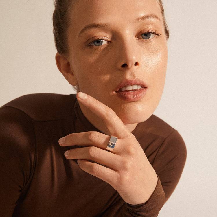 Pilgrim FRIENDS Ring, versilbert Zeitbegrenzte Promotion