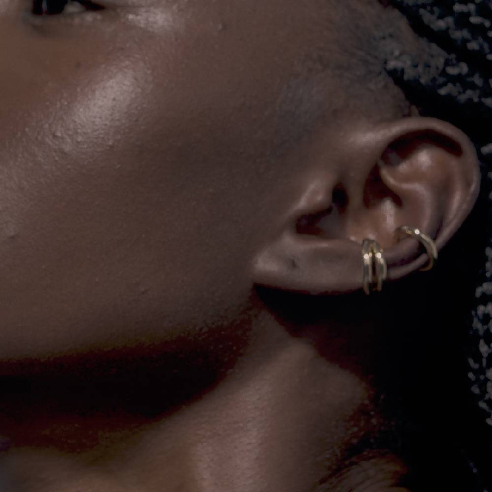 Pilgrim LISETTE Earcuffs, vergoldet Kostenloser Versand international