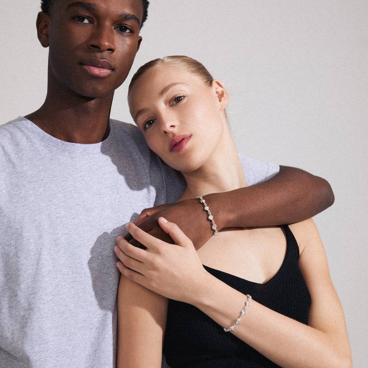 Pilgrim INAYA recyceltes Armband versilbert Meist gekauft