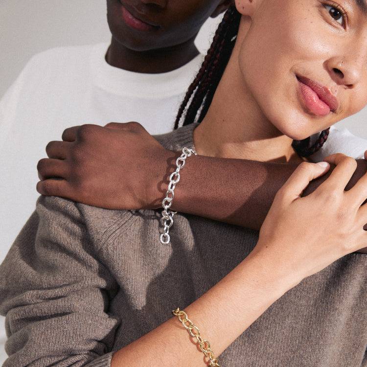 Pilgrim AMIRI recyceltes Armband vergoldet Blitzangebot