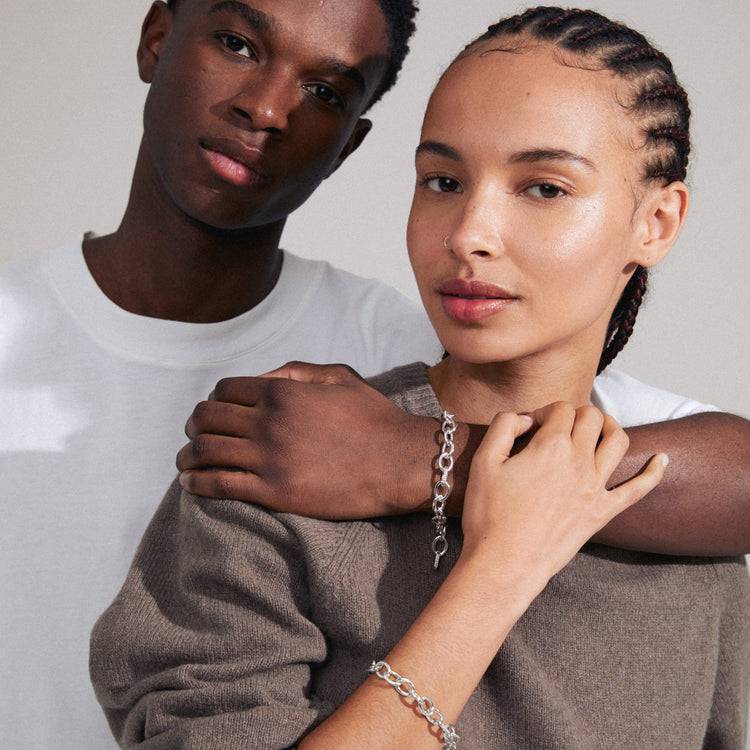Pilgrim AMIRI recyceltes Armband versilbert Bestseller
