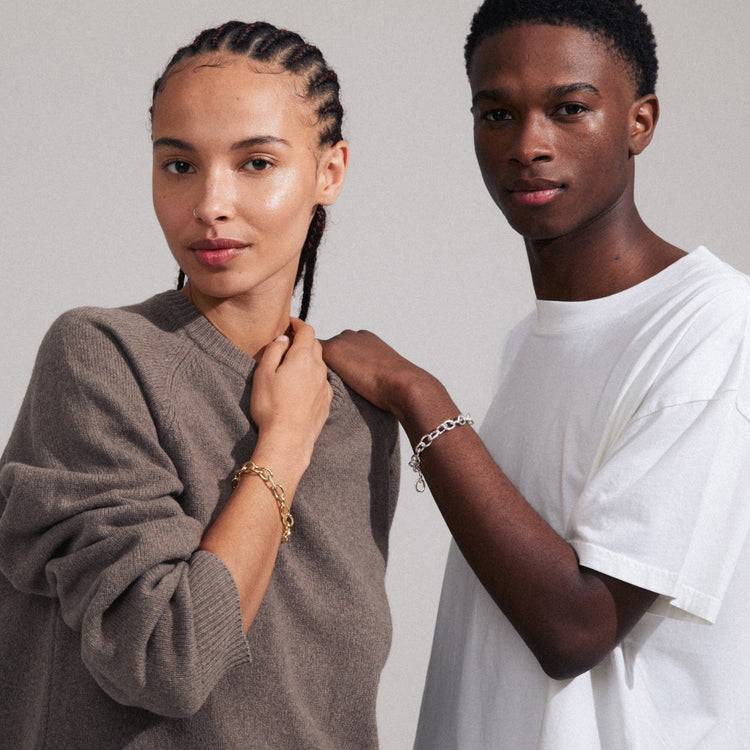 Pilgrim AMIRI recyceltes Armband versilbert Bestseller