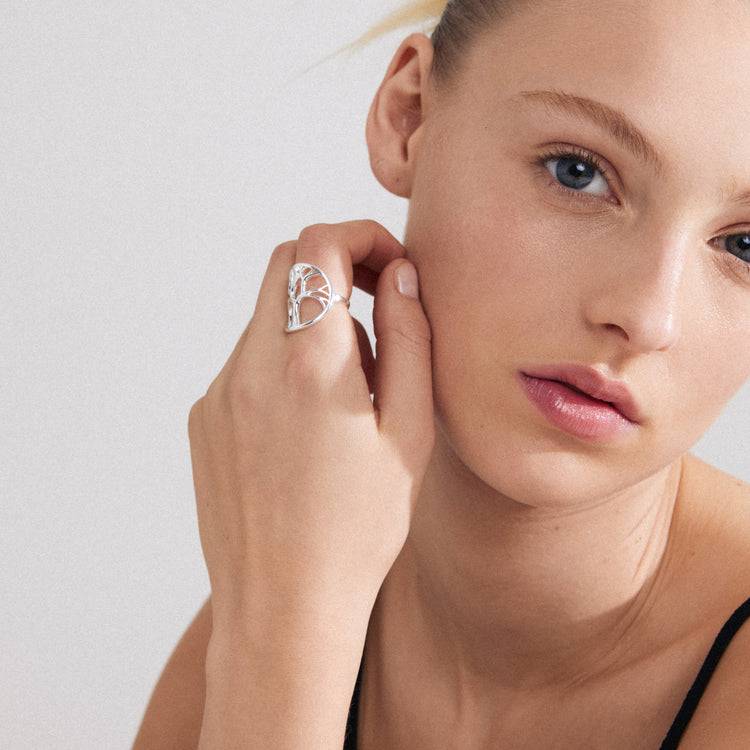 Pilgrim ALIA recycelter Ring versilbert Letzte 3 Tage