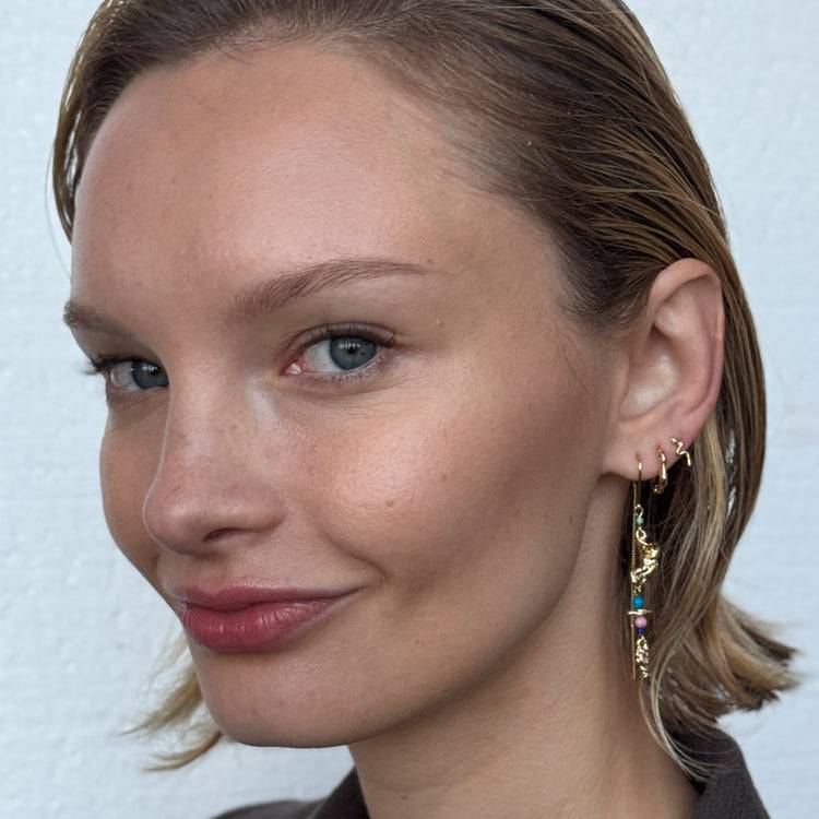 Pilgrim KYRA recycelter, einzelner Ohrring vergoldet Günstig kaufen