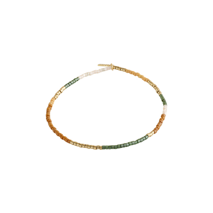 Pilgrim ALISON Armband braun, vergoldet