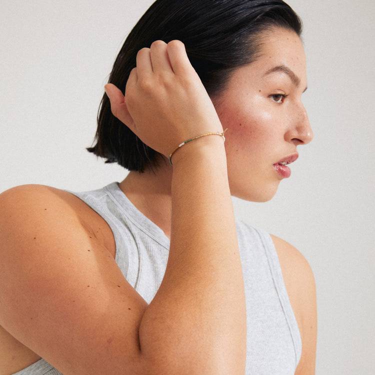 Pilgrim ALISON Armband braun, vergoldet Bis zu 60% Rabatt