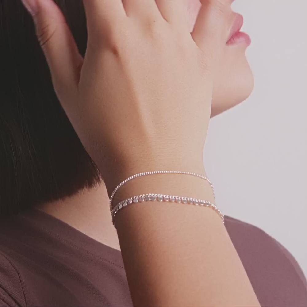 Pilgrim BLOOM recyceltes Armband versilbert Günstig kaufen