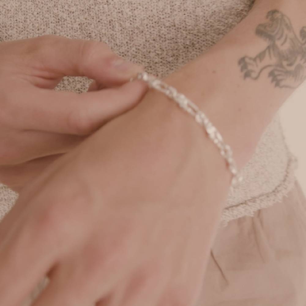 Pilgrim RANI recyceltes Armband versilbert Saisonschlussverkauf