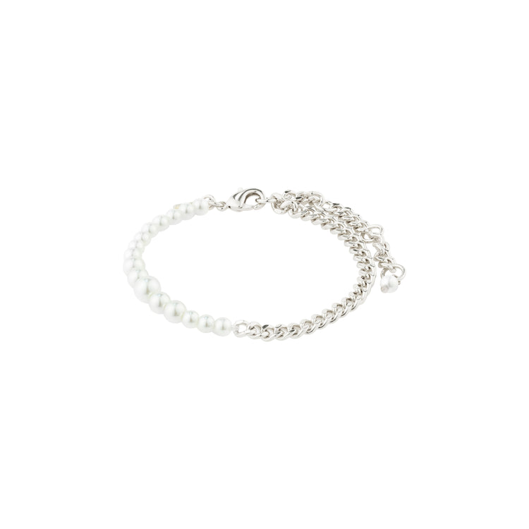 Pilgrim RELANDO Perlenarmband versilbert