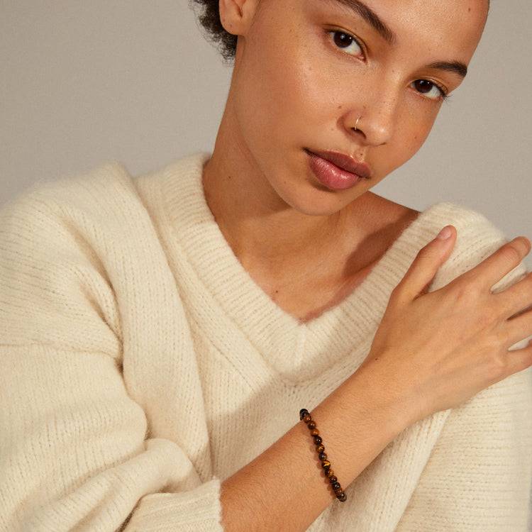 Pilgrim HEILSTEINE Armband mit Tigerauge Letzter Tag
