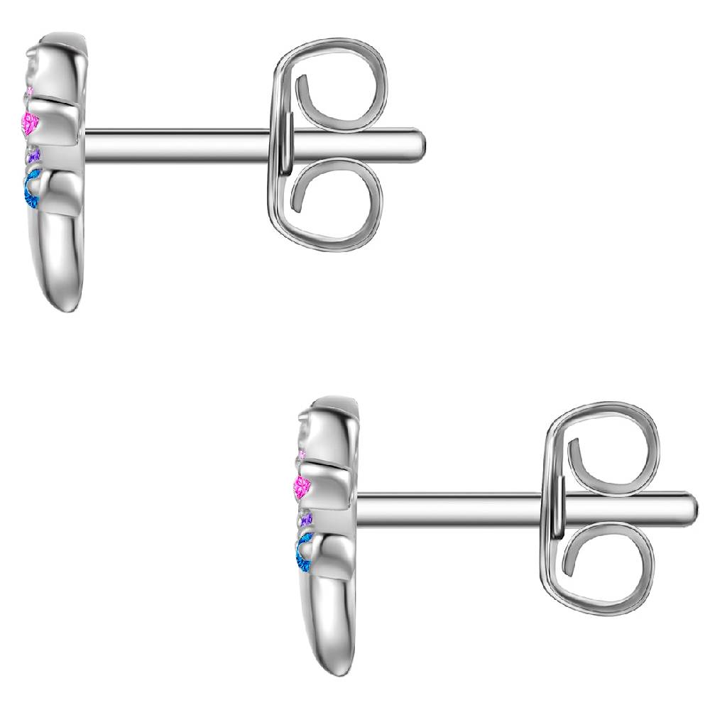 Rafaela Donata Ohrstecker Sterling Silber Zirkonia multicolor Neuheiten