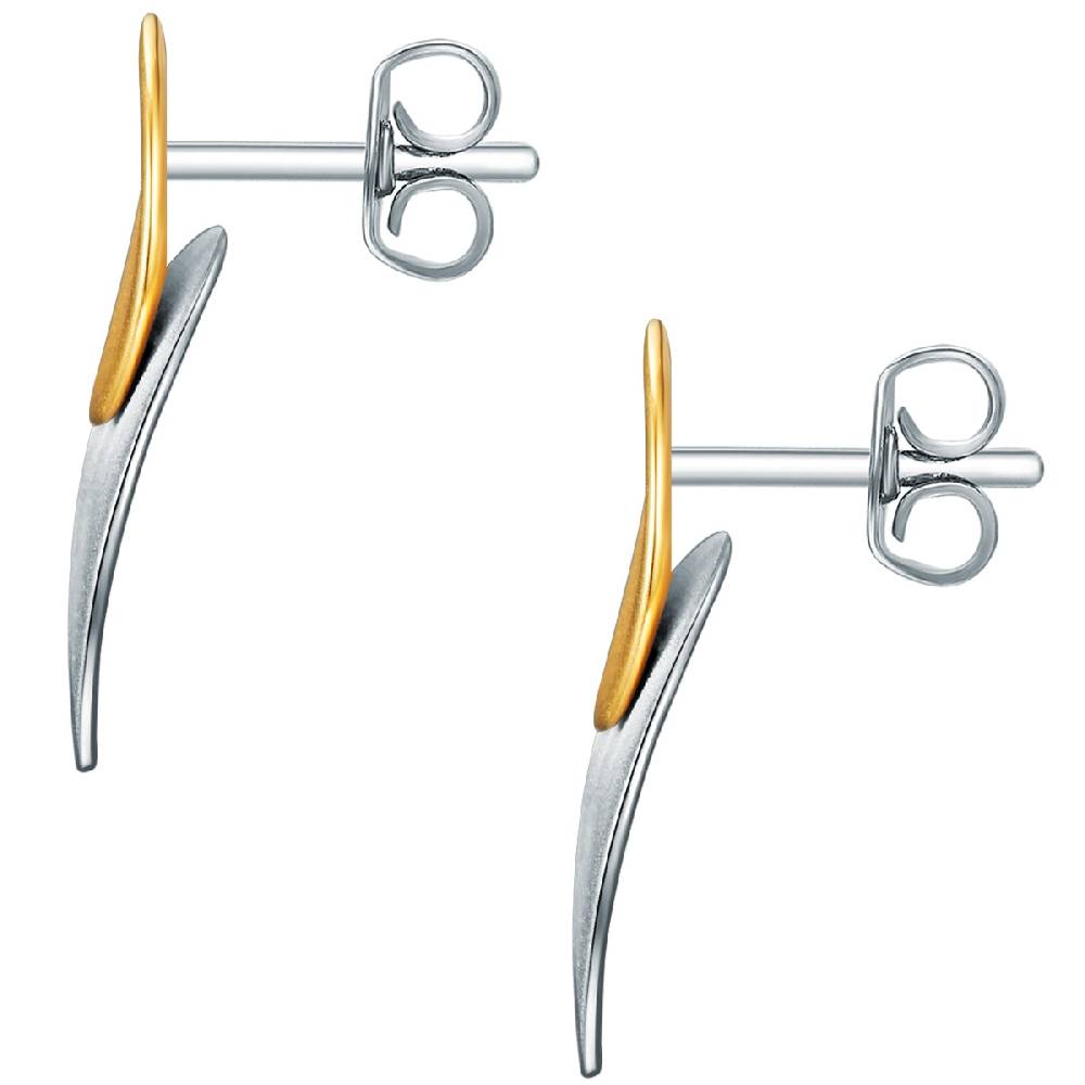 Rafaela Donata Ohrstecker Sterling Silber bicolor Saisonale Angebote