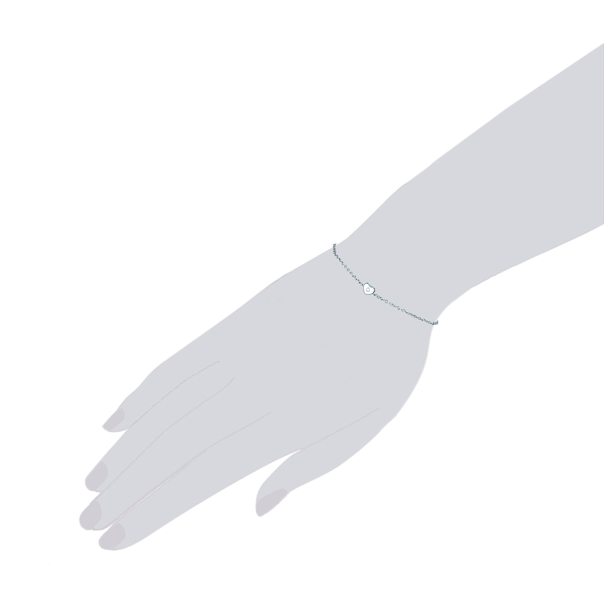 Rafaela Donata Armband Sterling Silber Zirkonia weiß Bis zu 55% Rabatt