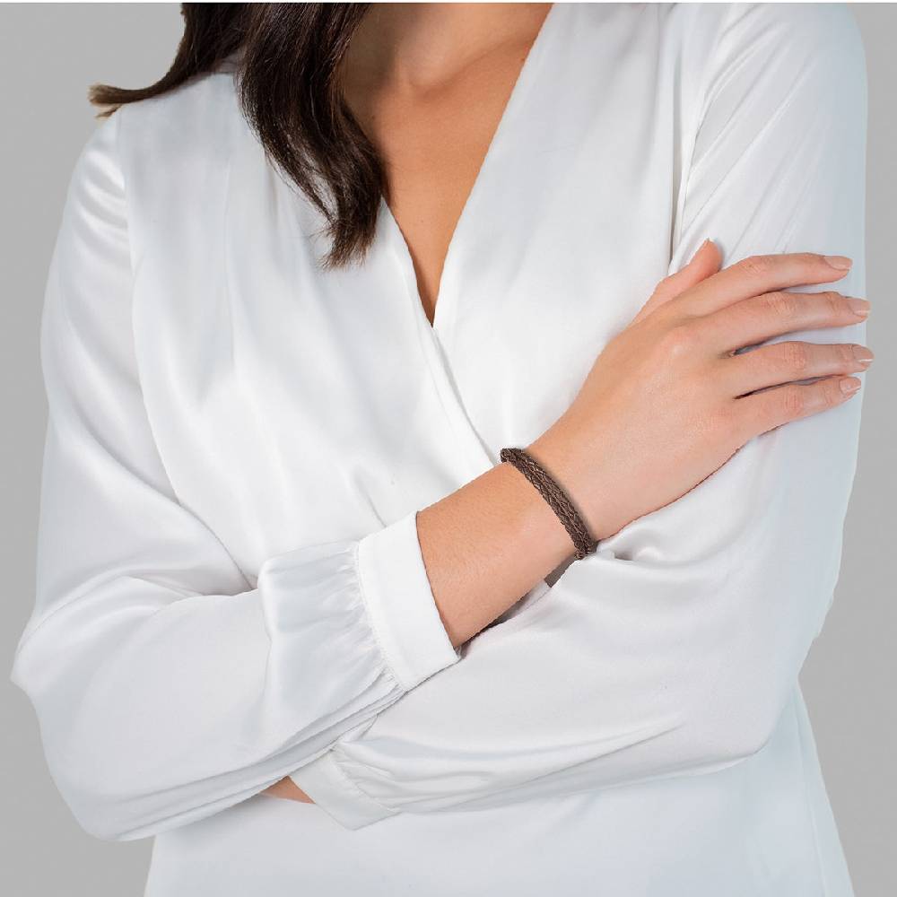 Rafaela Donata Armband dunkelbraun Super Rabatt
