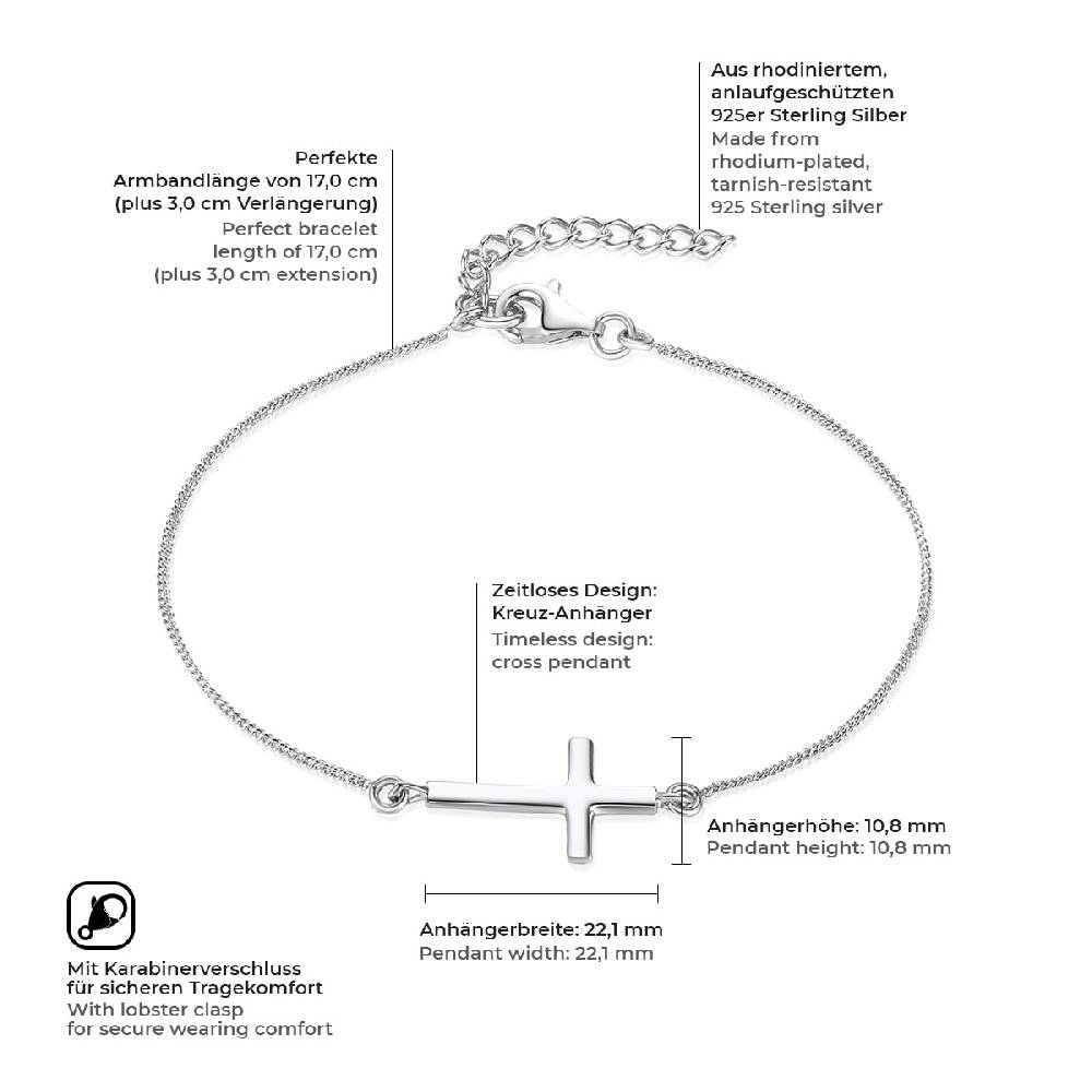 Rafaela Donata Armband Sterling Silber Begrenzt auf 3 Tage