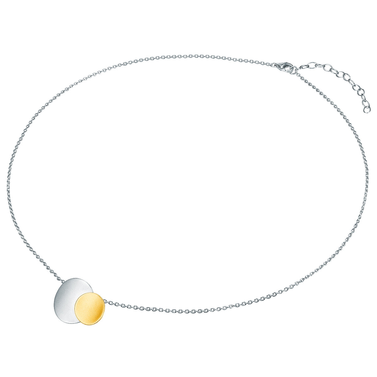 Rafaela Donata Kette mit Anhänger Sterling Silber bicolor Exklusivangebot