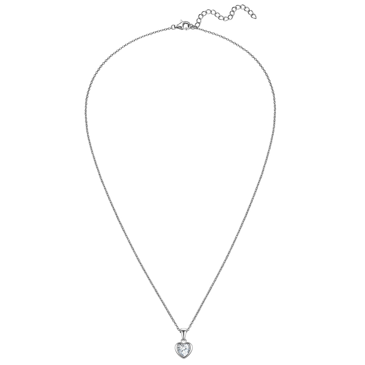 Rafaela Donata Kette mit Anhänger Sterling Silber Zirkonia weiß Weihnachtsangebot