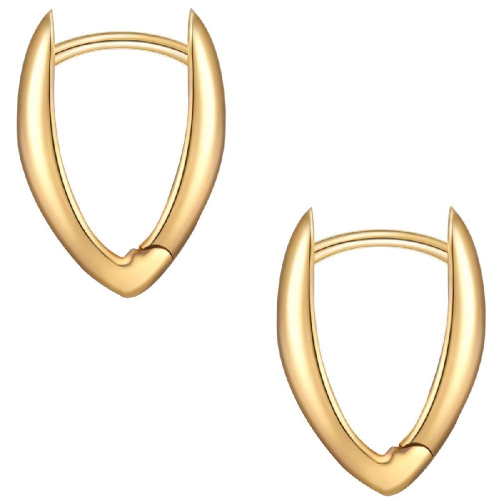 Rafaela Donata Creolen Sterling Silber gelbgold Zeitlich begrenztes Angebot