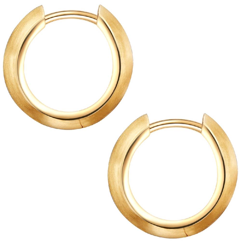 Rafaela Donata Creolen Sterling Silber gelbgold Bestseller