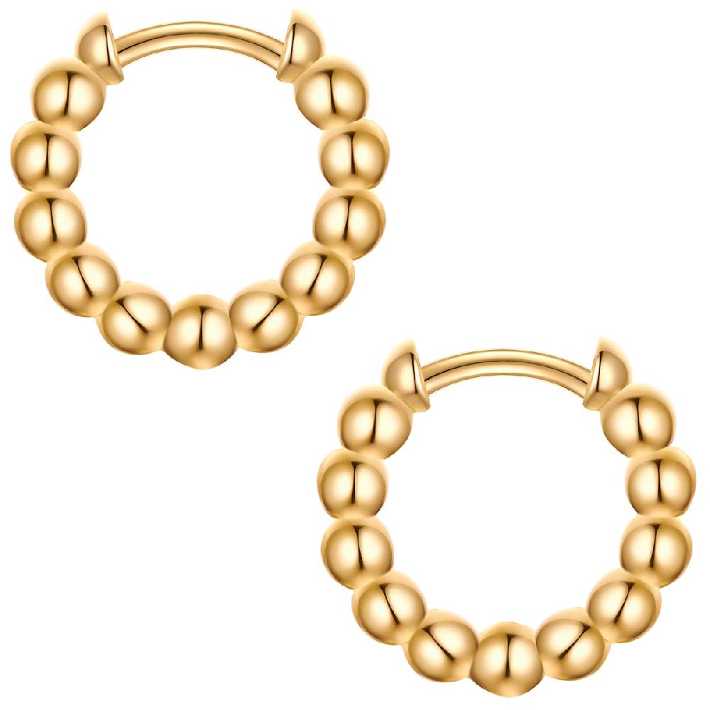 Rafaela Donata Creolen Sterling Silber gelbgold Tägliche Deals